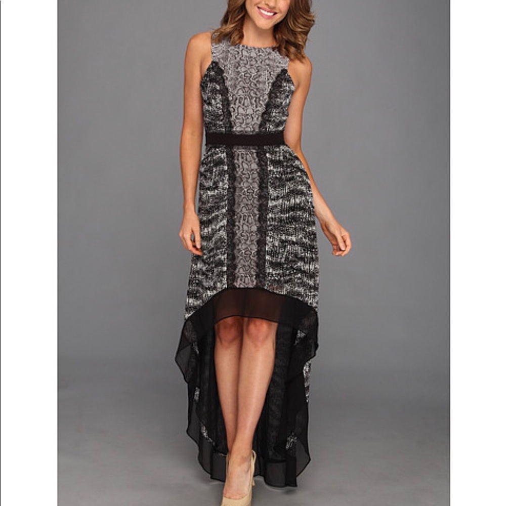 Bcbg max azria high low dress